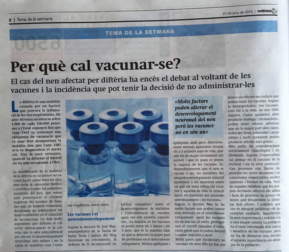 ¿Por qué vacunarse?